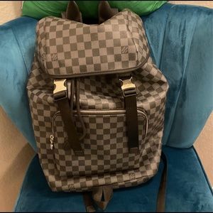 Louis Vuitton Backpack by Zack Damier graphite